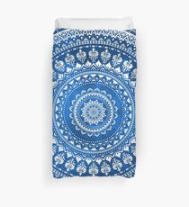 Mandala Blue Duvet Cover
