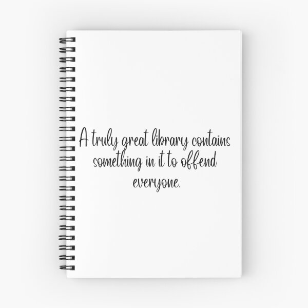Item preview, A Truly Great Library Contains Something In It To Offend Everyone designed and sold by MrsWhite518.