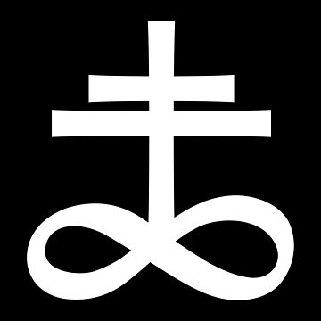 Artwork thumbnail, Infinity Cross (in white) by ANGELSONLY