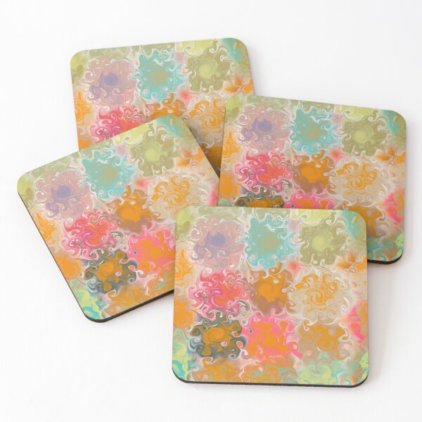 Item preview, Citrus Tie Dye Swirls Abstract 071823 designed and sold by Kristi Duggins.