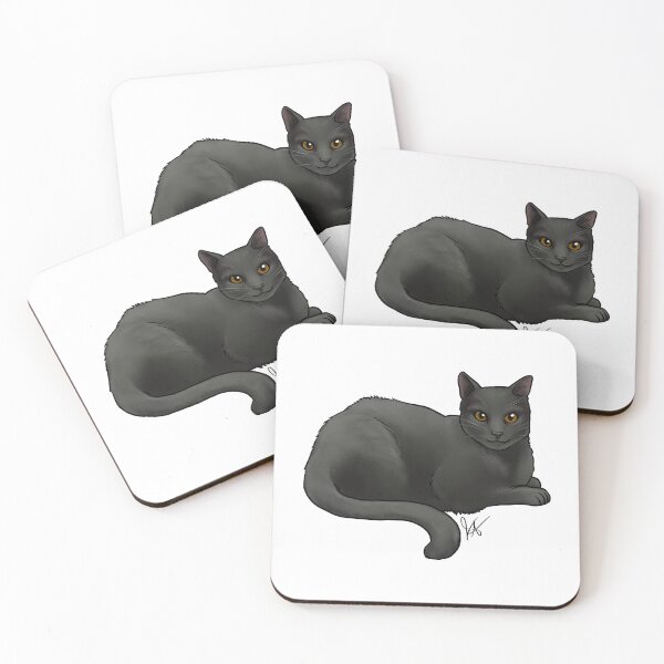 Item preview, Cat - Bombay Cat - Copper Eyes designed and sold by Jennifer Stolzer.