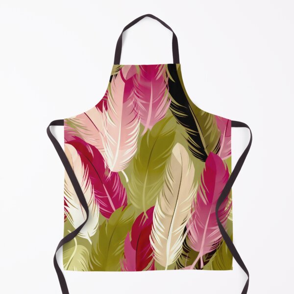 Artikelvorschau, Feathers - Fuchsia, olive green, beige, cream, silver entworfen und verkauft von Highlandkings.