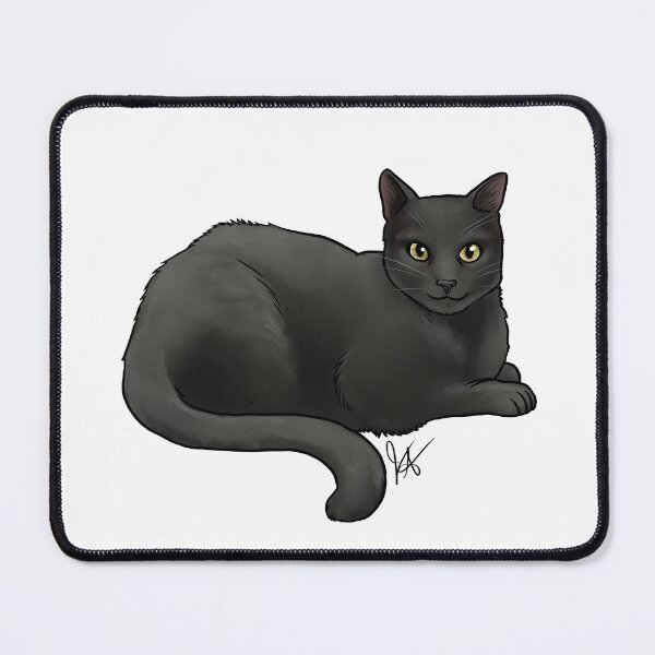 Item preview, Cat - Bombay Cat - Gold Eyes designed and sold by Jennifer Stolzer.