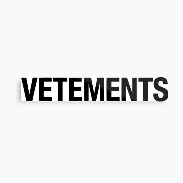 Vetements Metal Print by spidi97