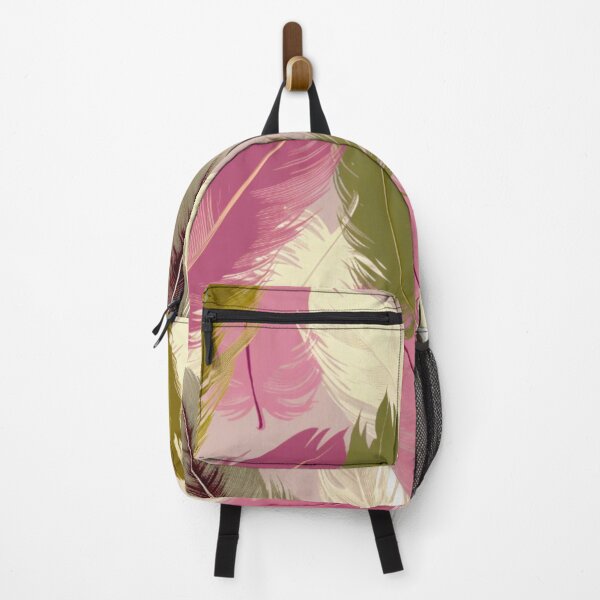 Item preview, Feathers - Fuchsia, olive green, blush, ivory, gold 4 designed and sold by Highlandkings.