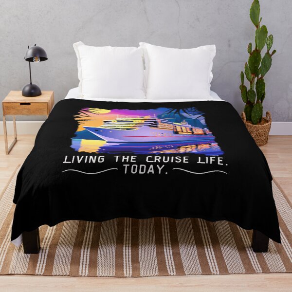 Item preview, LIVING THE CRUISE LIFE TODAY - Pacific Ocean, Marine, Self Care designed and sold by Sun Sand & Sea Art.