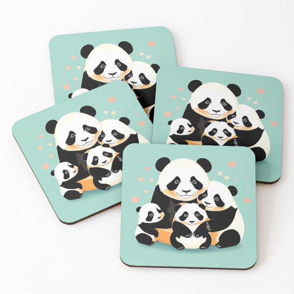 Item preview, Panda Family Bond- Artwork designed and sold by tezoicelv.
