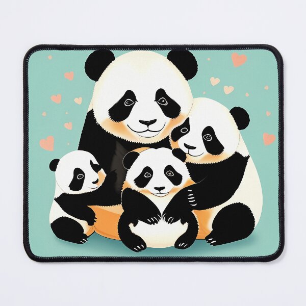 Item preview, Panda Family Bond- Artwork designed and sold by tezoicelv.