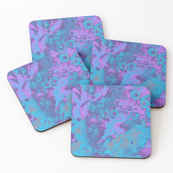 Item preview, Color Trip Flowers in Purple and Blue designed and sold by Trish Dish.