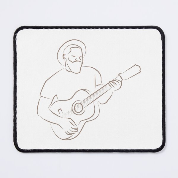 Item preview, Musicians man playing guitar designed and sold by MortalRight.