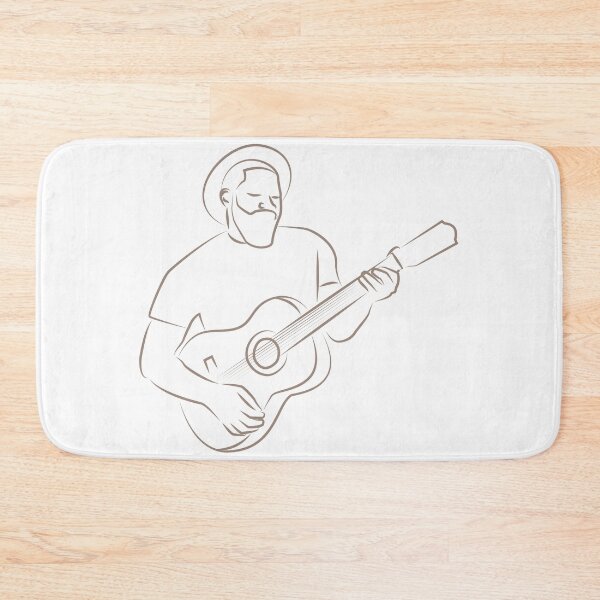 Item preview, Musicians man playing guitar designed and sold by MortalRight.