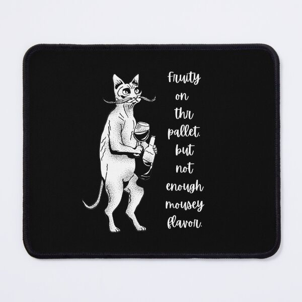 Item preview, Mousey Wine (Back design) designed and sold by PurrfectionMeow.