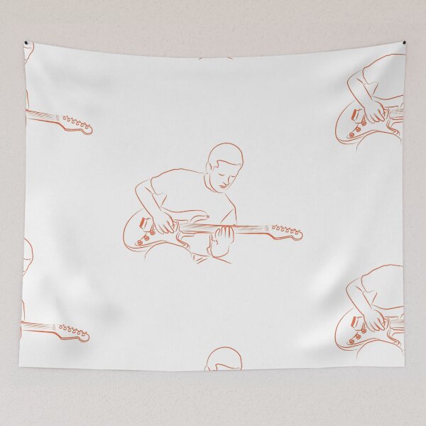 Item preview, Musicians man playing guitar designed and sold by MortalRight.