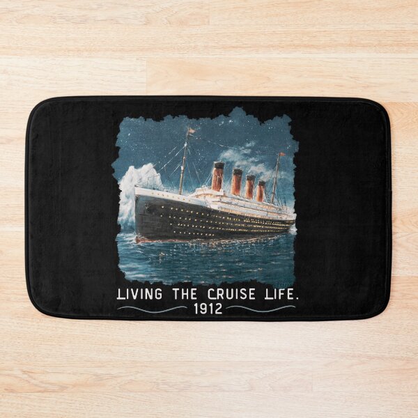Item preview, LIVING THE CRUISE LIFE - 1912, Atlantic Ocean, Marine, Iceburg designed and sold by Sun Sand & Sea Art.