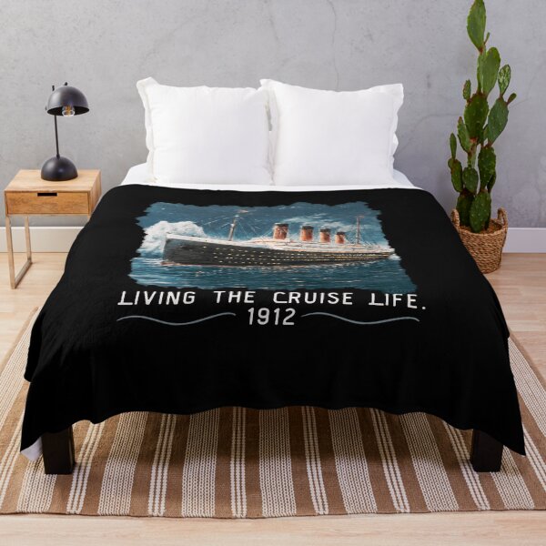 Item preview, LIVING THE CRUISE LIFE - 1912, Atlantic Ocean, Marine, Iceburg designed and sold by Sun Sand & Sea Art.