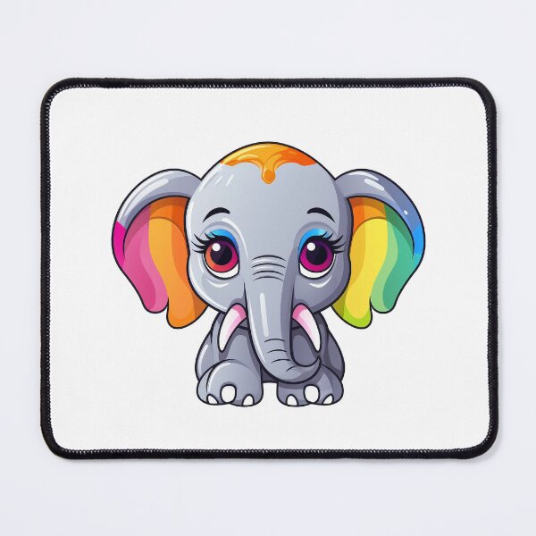 Item preview, LGBT Pride Elephant Artwork designed and sold by catalystplanet.