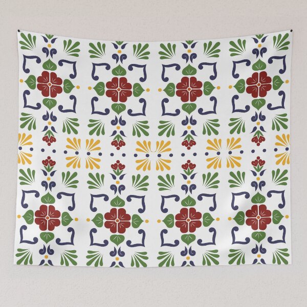 Item preview, Maroon 3, Framed Talavera Flower designed and sold by elizdesign.