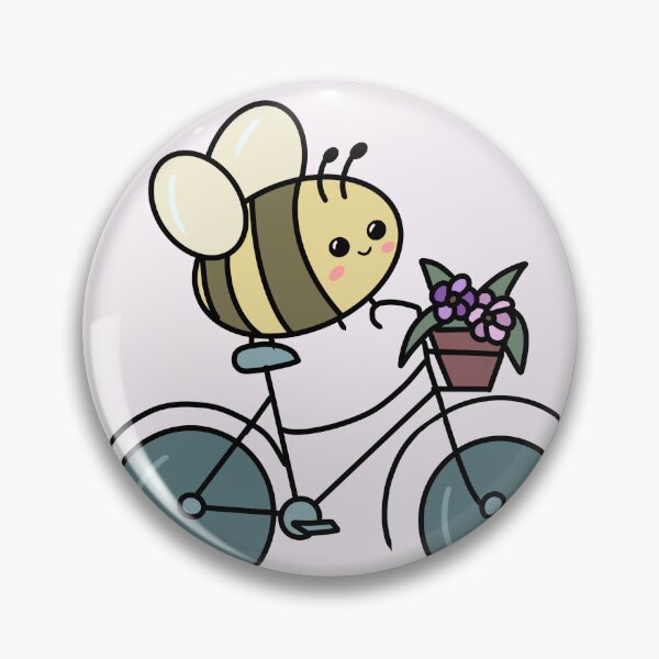 Item preview, Bee on a bike  designed and sold by SWANKLES.