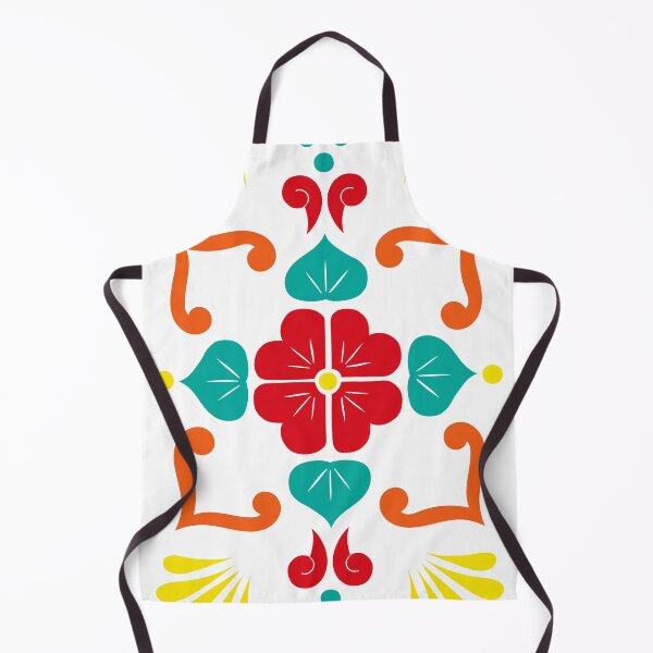 Item preview, Orange 1, Framed Talavera Flower designed and sold by elizdesign.