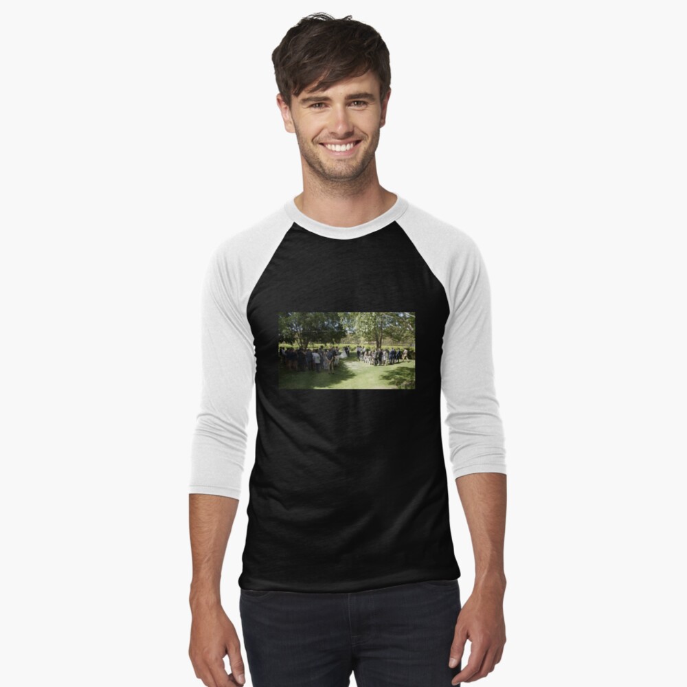 Item preview, Baseball ¾ Sleeve T-Shirt designed and sold by MagpieSprings.