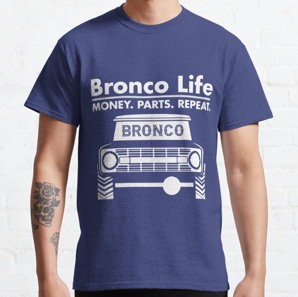 Bronco Nation Mile High Football Denver Broncos Slogan T-Shirt - T-shirts  Low Price