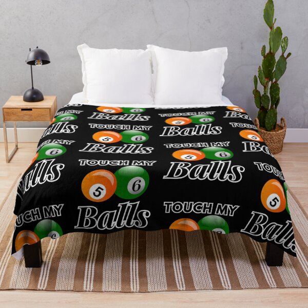 Item preview, Inspiring and Motivational Quotes - Touch My Balls | Funny Balls 56 designed and sold by TeeraCollection.