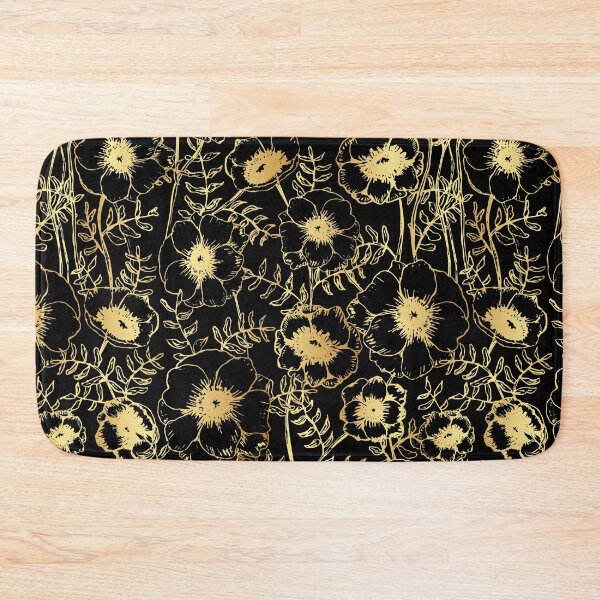 Item preview, Blooming Anemone Garden Pattern - Gold designed and sold by GemStudios.