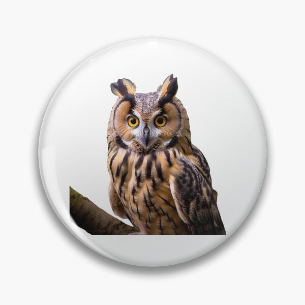 Item preview, Silent Specter: The Enigmatic Long Eared Owl designed and sold by Brendon987.