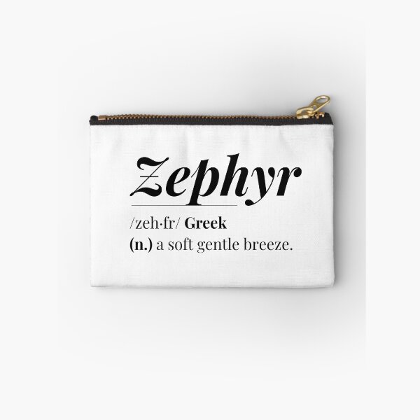 Item preview, Zephyr Word Definition  designed and sold by Feather n'  Ink.