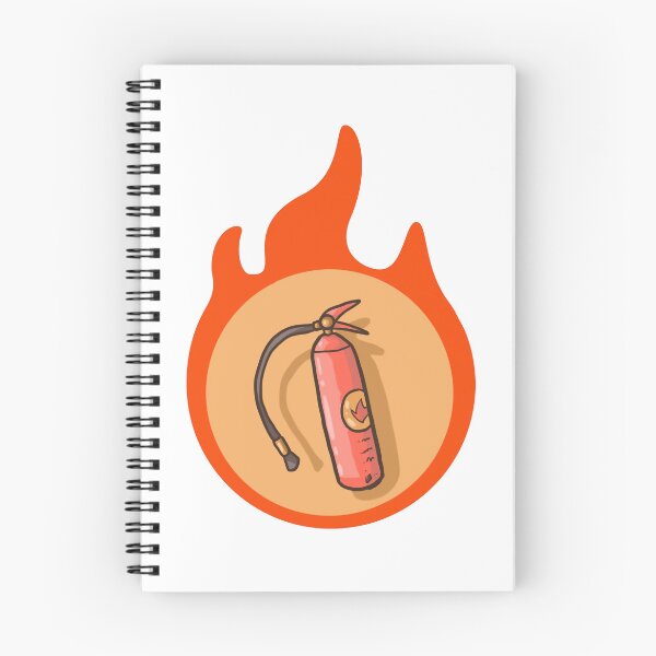 Item preview, Fire extinguisher badass designed and sold by claire-webb.