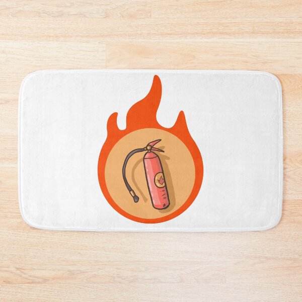 Item preview, Fire extinguisher badass designed and sold by claire-webb.