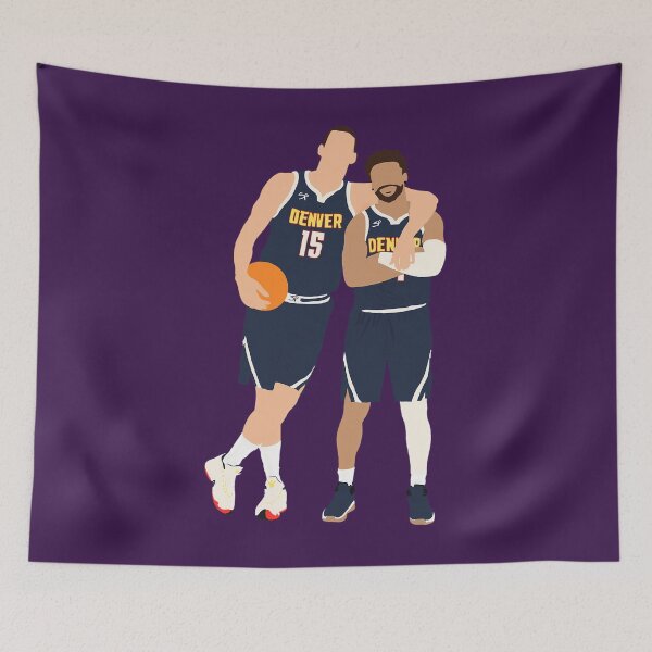 Item preview, Denver Nuggets -Nikola Jokic  Jamal Murray   	 designed and sold by ajxaovjq6.