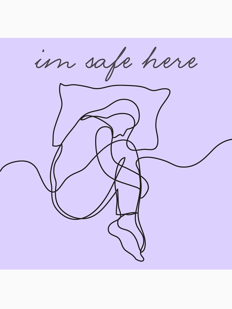 Thumbnail 7 of 7, Classic T-Shirt, im safe here designed and sold by imsafehere.
