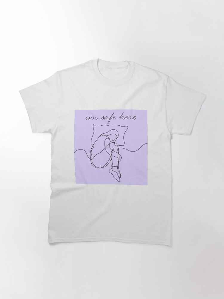 Thumbnail 3 of 7, Classic T-Shirt, im safe here designed and sold by imsafehere.