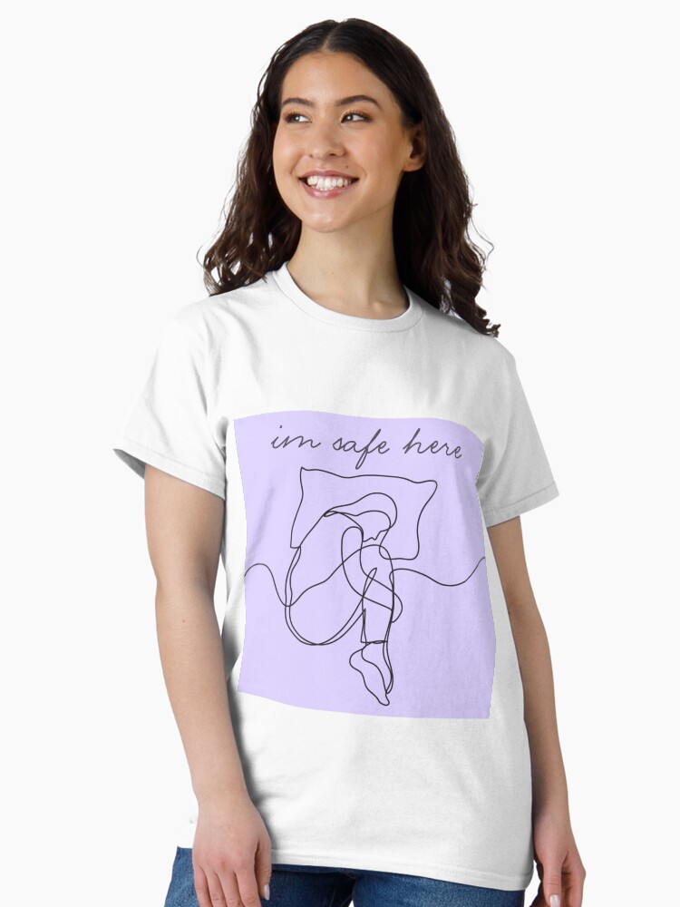 Thumbnail 1 of 7, Classic T-Shirt, im safe here designed and sold by imsafehere.