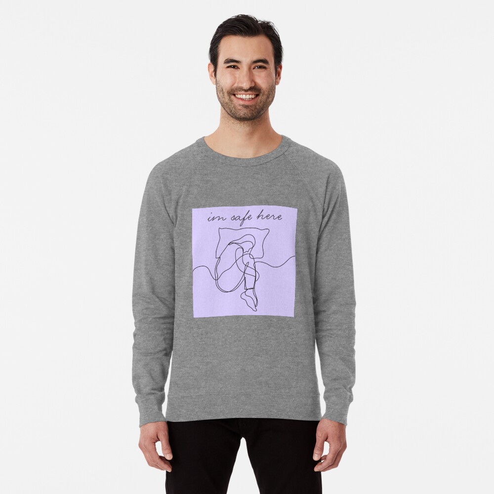 Item preview, Lightweight Sweatshirt designed and sold by imsafehere.