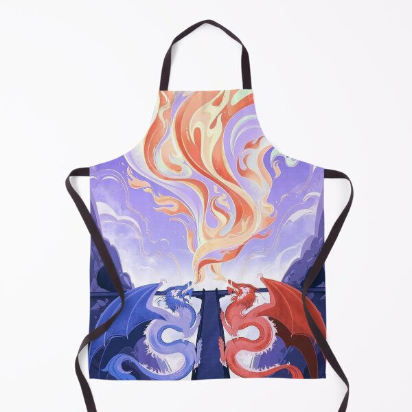 Item preview, atla blue and red dragon designed and sold by heatherbera.