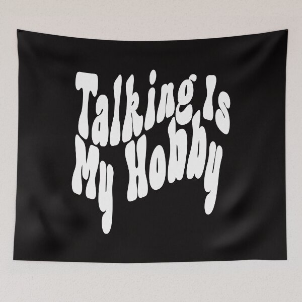 Item preview, Talking Is My Hobby Kids Shirt, Funny, by DAM Creative, designed and sold by DAM Creative ⭐⭐⭐⭐⭐.
