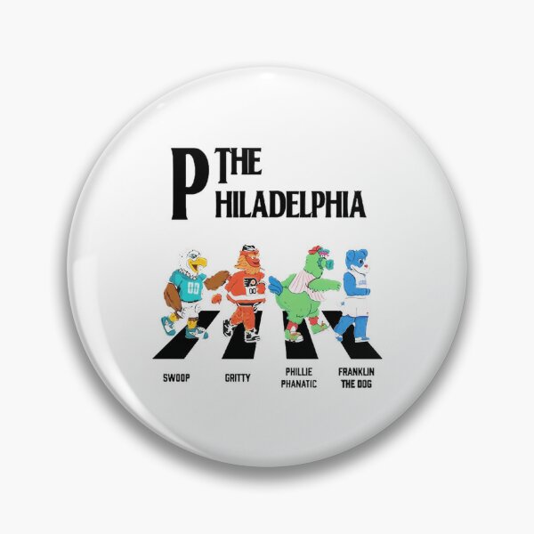 Gritty & Phanatic Enamel Pins — Philadelphia Independents
