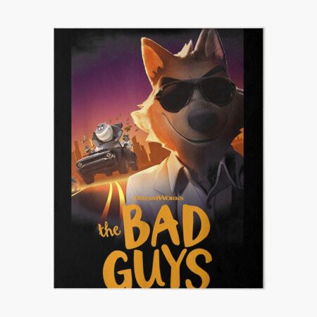 The Bad guys doing bad guy stuff Art Board Print for Sale by Nicolás  Montemayor