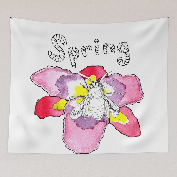 Item preview, Spring with bee designed and sold by jennross76.