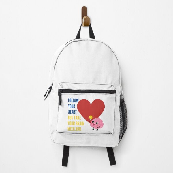 Item preview, Quotes about love between heart and brain designed and sold by OneMeArt.