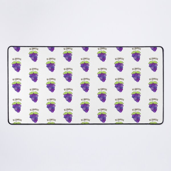 Item preview, Be Grapeful Funny Grateful Grape Puns designed and sold by punnybone.