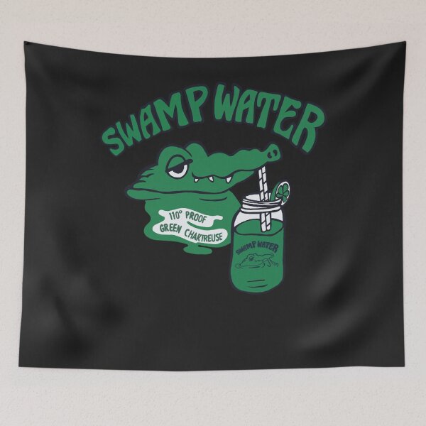 Item preview, Swamp Water Chartreuse  designed and sold by RemBonninhk.