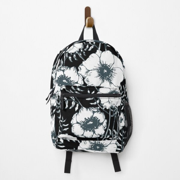 Item preview, Black and White Blooming Anemone Garden designed and sold by GemStudios.