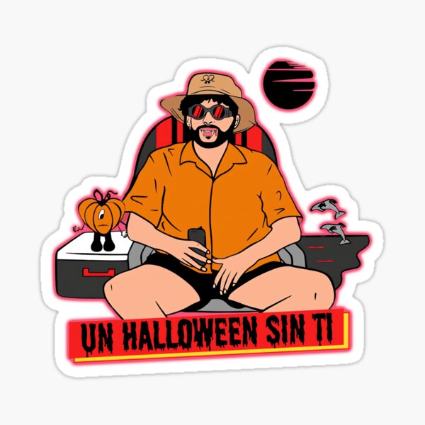 Play Bad Bunny. Sticker for Sale by parm97