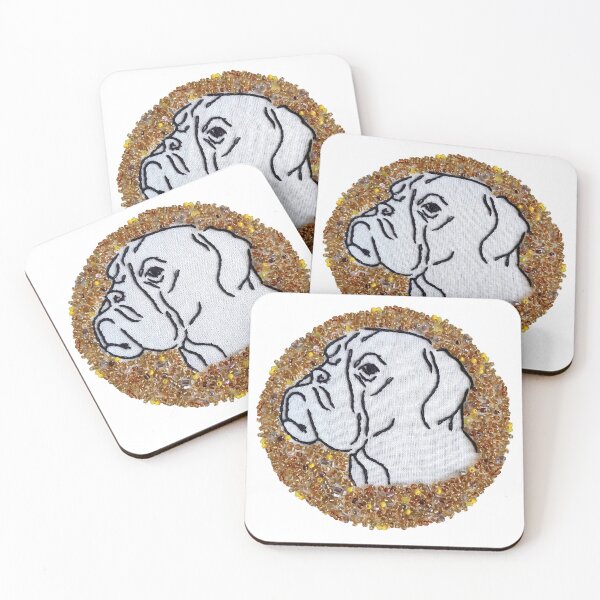Item preview, Dog hand Embroidery Design designed and sold by OCNau.