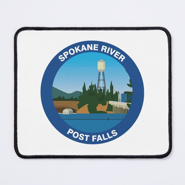 Item preview, Spokane River View of Post Falls designed and sold by kind-fish.