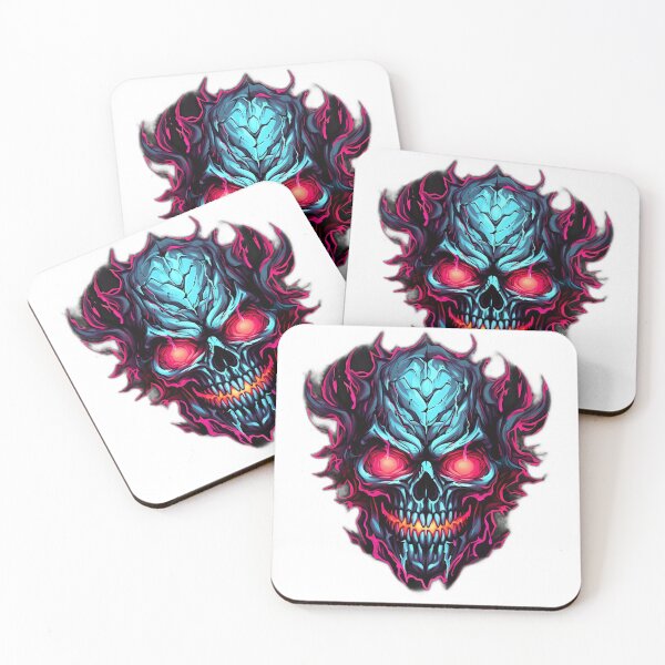 Item preview, Void Skull - Luminous Trashcore designed and sold by Woodsit.
