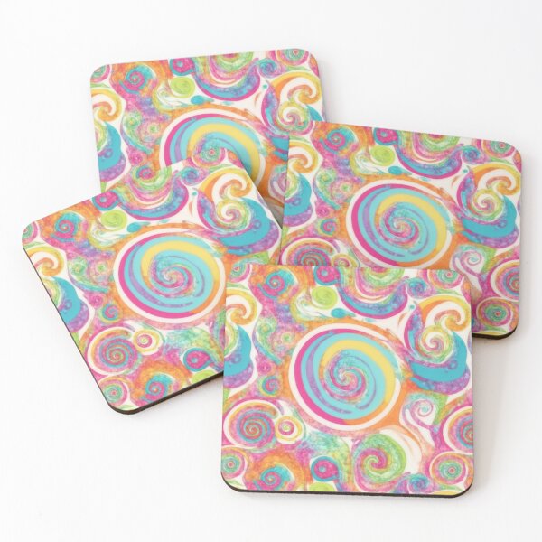 Item preview, Bright & Colorful Lollypop Swirls Pattern designed and sold by kaliburrito.